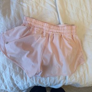 Lululemon shorts strawberry milkshake